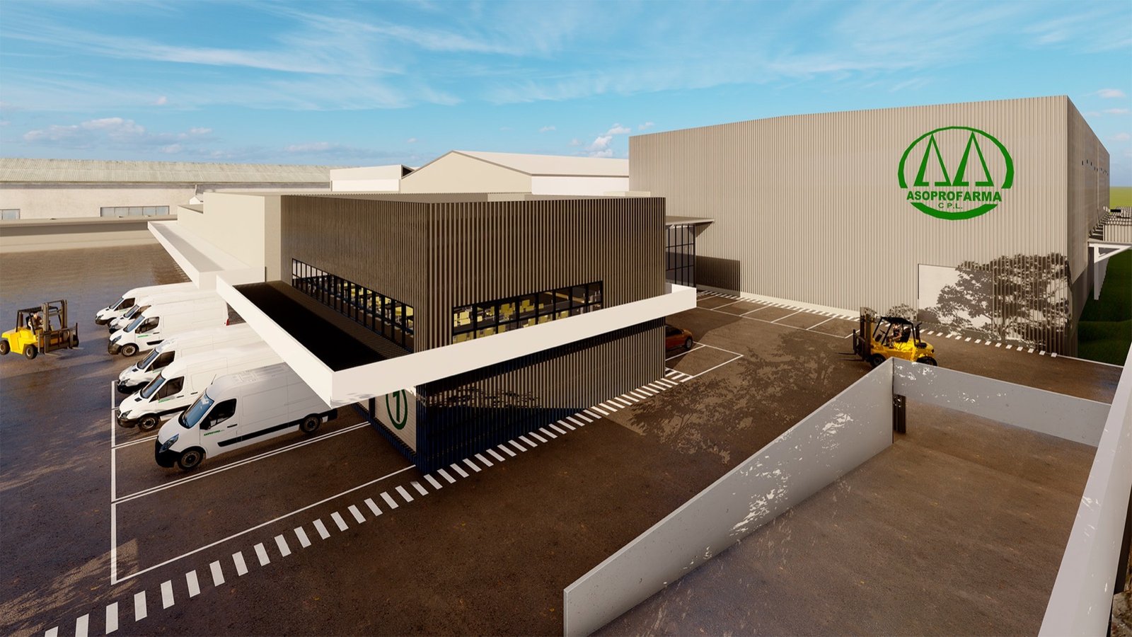 Render del proyecto Asoprofarma