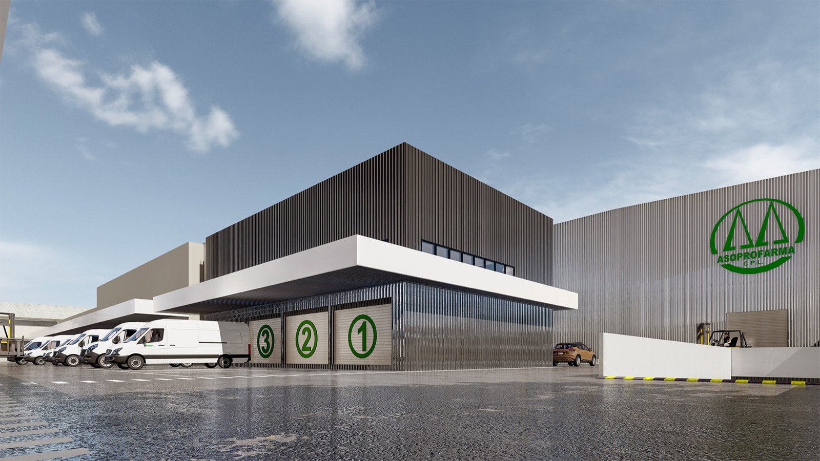 Render del proyecto Asoprofarma