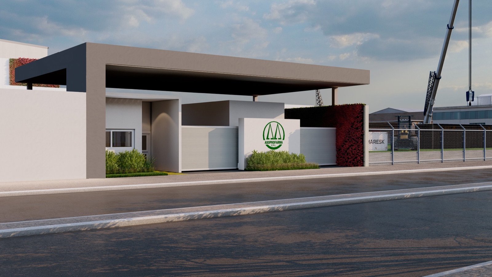 Render del proyecto Asoprofarma