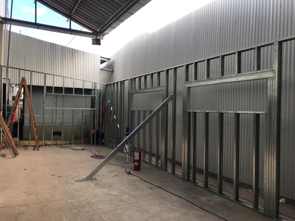 Estructura en Steel Frame de la oficina Colorín en San Luis