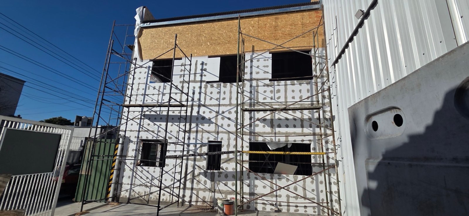 Detalle constructivo de Steel Framing en obra R&V Quilmes