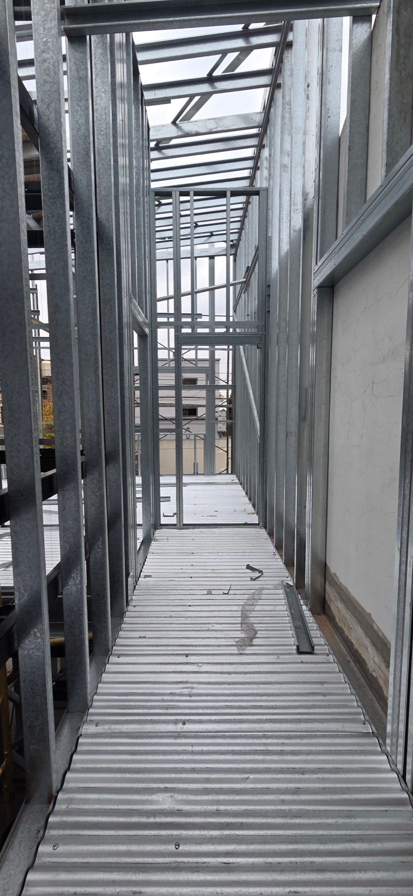 Ampliación de oficinas en Steel Framing de R&V en Quilmes